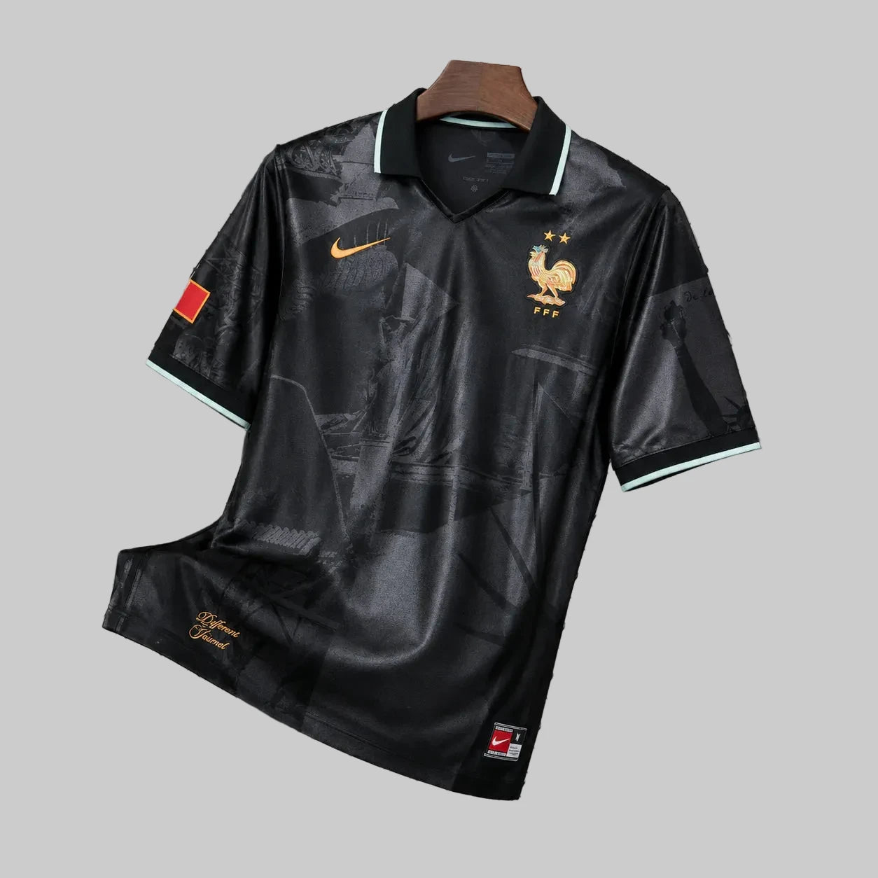 Maillot Équipe de France Noir Energy