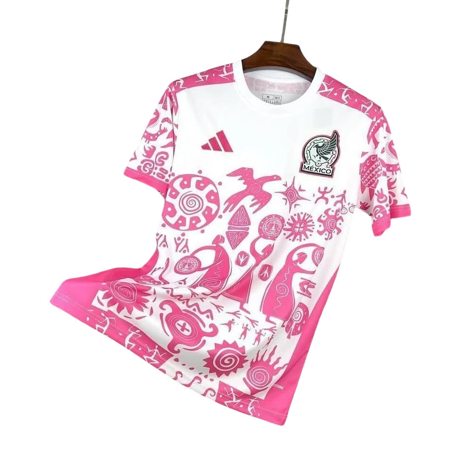 Maillot Concept Mexique 25/26 - Blanc & Rose