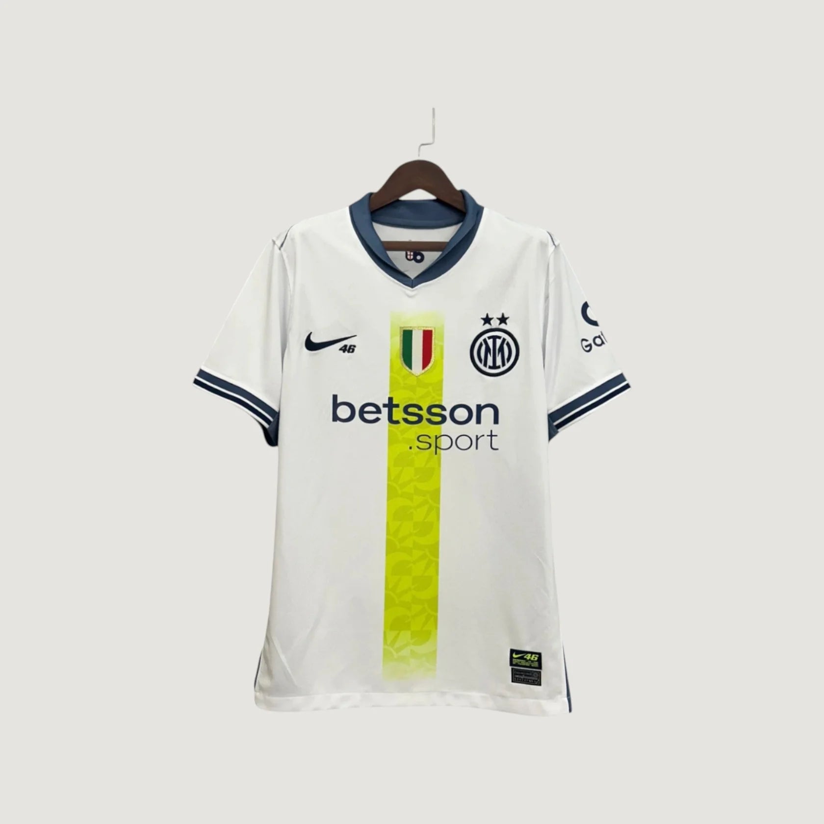 Inter Milan – Away Kit 25/26 – White & Yellow