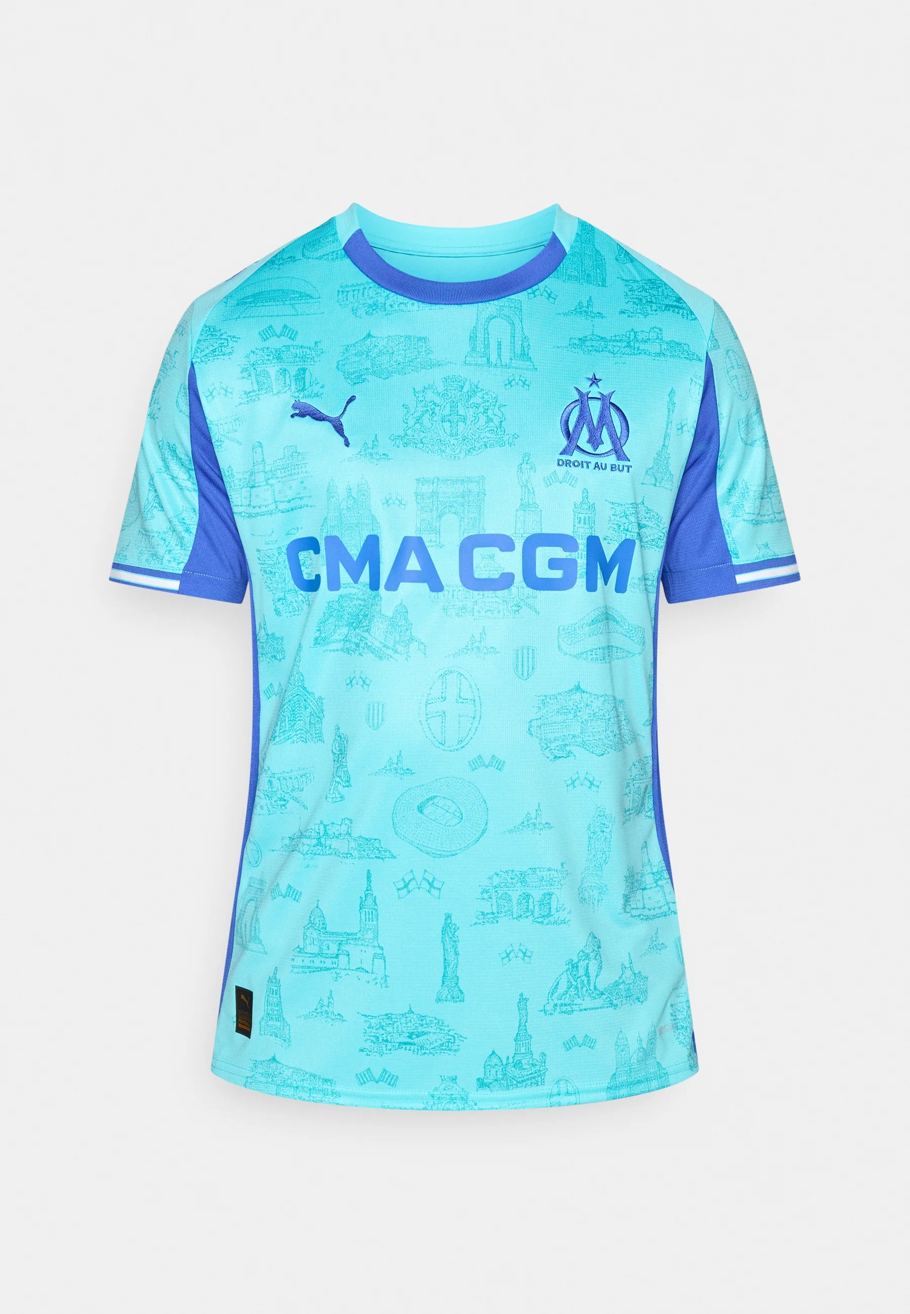 OM SPECIAL EDITION - Jersey - aqua/royal sapphire