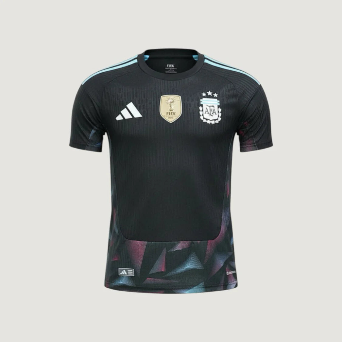 Argentine – Maillot 2026 – Noir, Bleu ciel, Rose