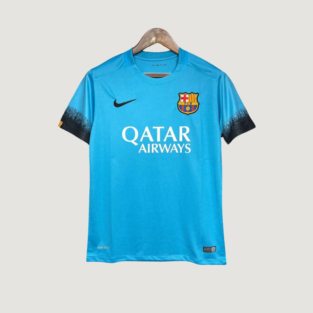 FC Barcelone - Maillot Rétro 15/16 - Bleu