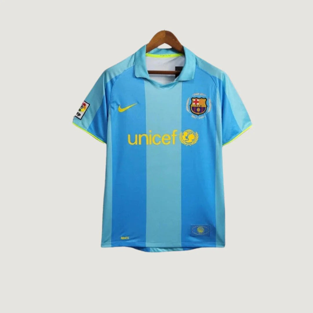 FC Barcelone - Maillot Rétro 07/08 - Bleu