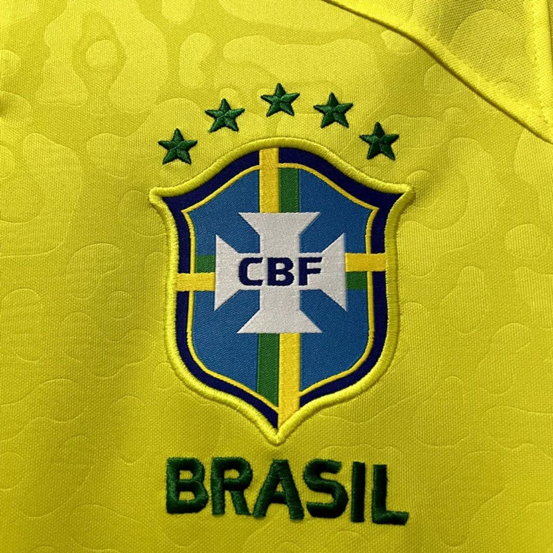 Brazil - Home Shirt 23/24 - Yellow, Green