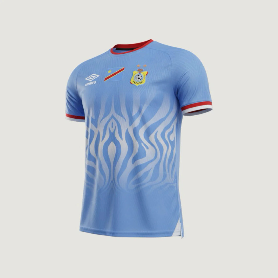 Congo – Maillot Domicile Coupe du Monde 2026 – Bleu Ciel