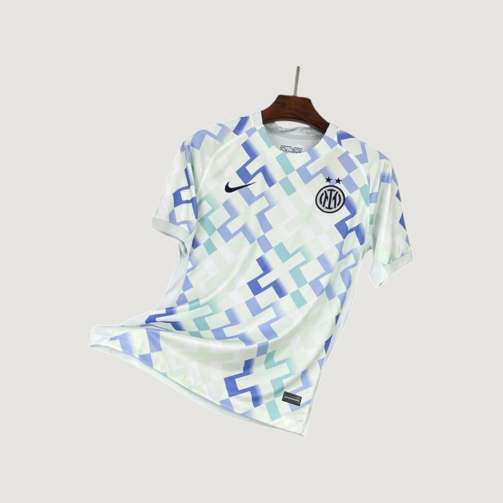 Inter Milan – Pixel Concept Jersey – White, Blue & Teal