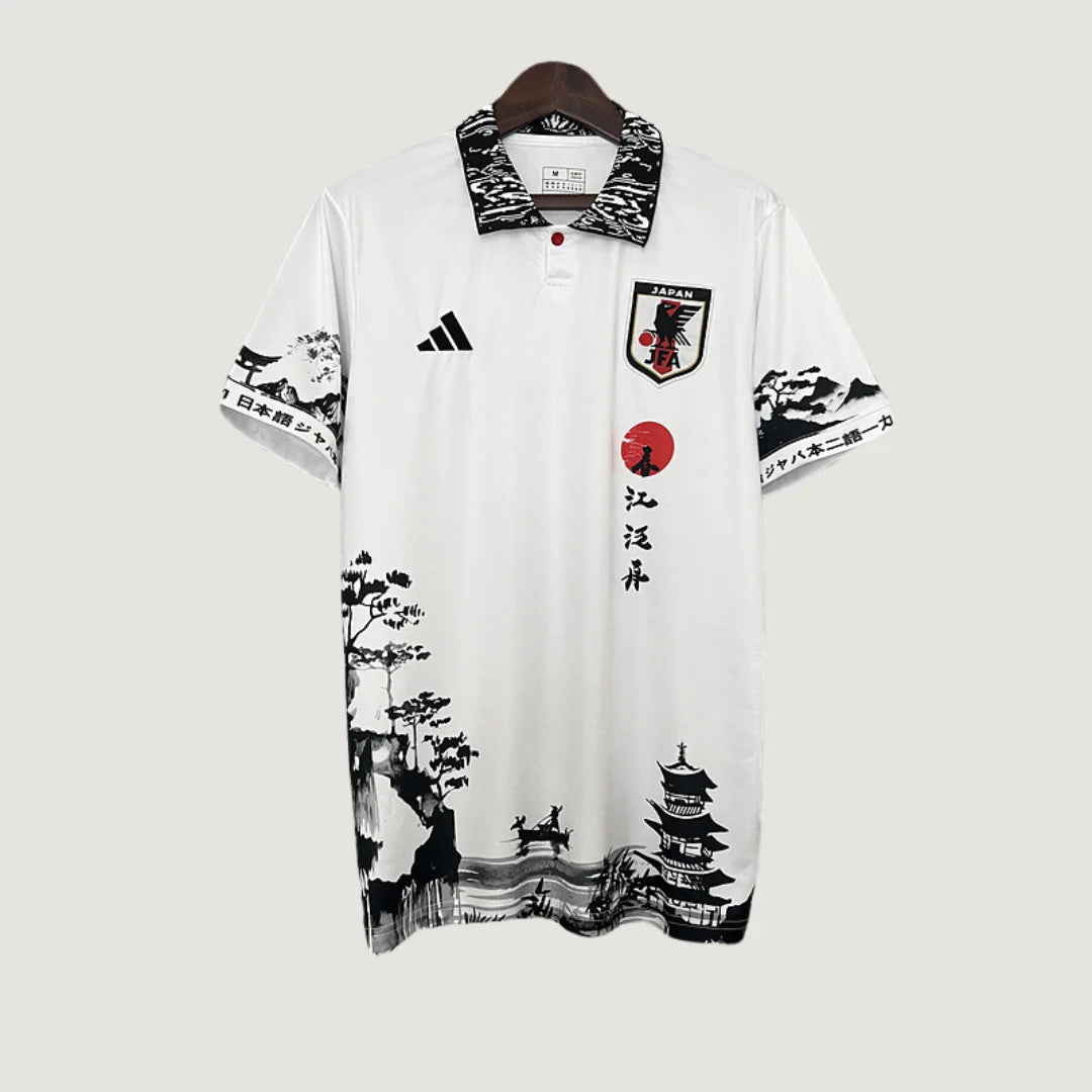 Japon - Maillot Concept - Blanc, Noir