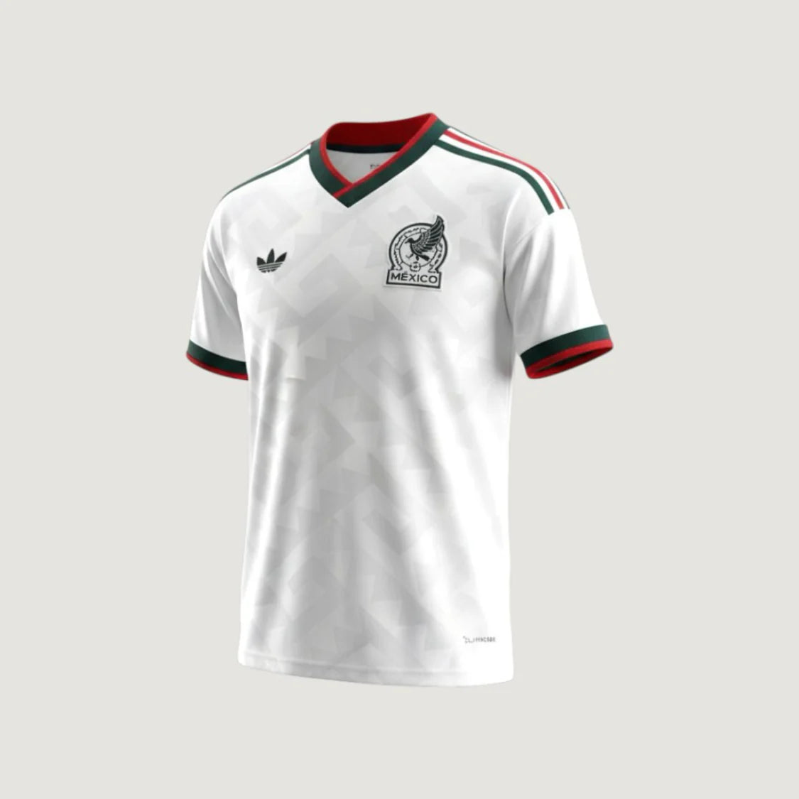 Mexico – 2026 World Cup Away Jersey – White, Green, Red
