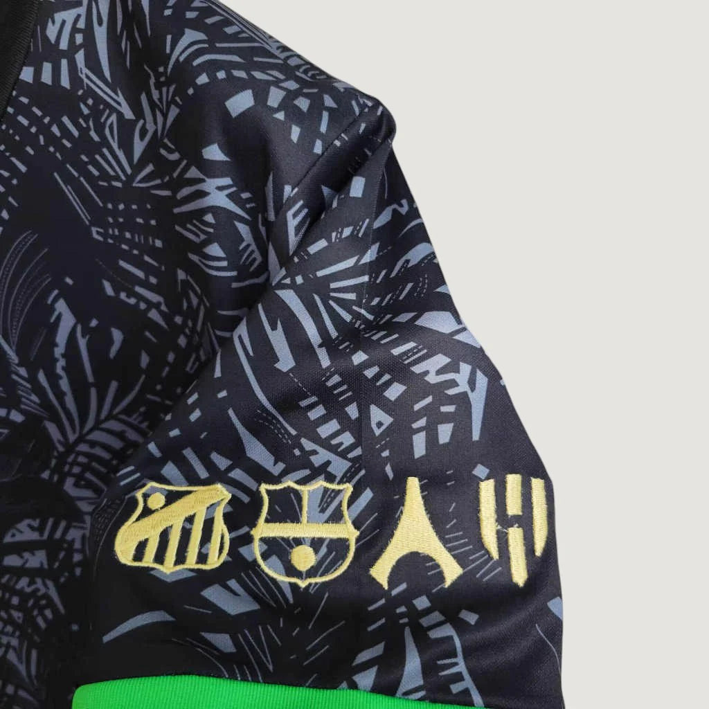 Brésil – Maillot Concept Neymar – Noir, Gris, Doré