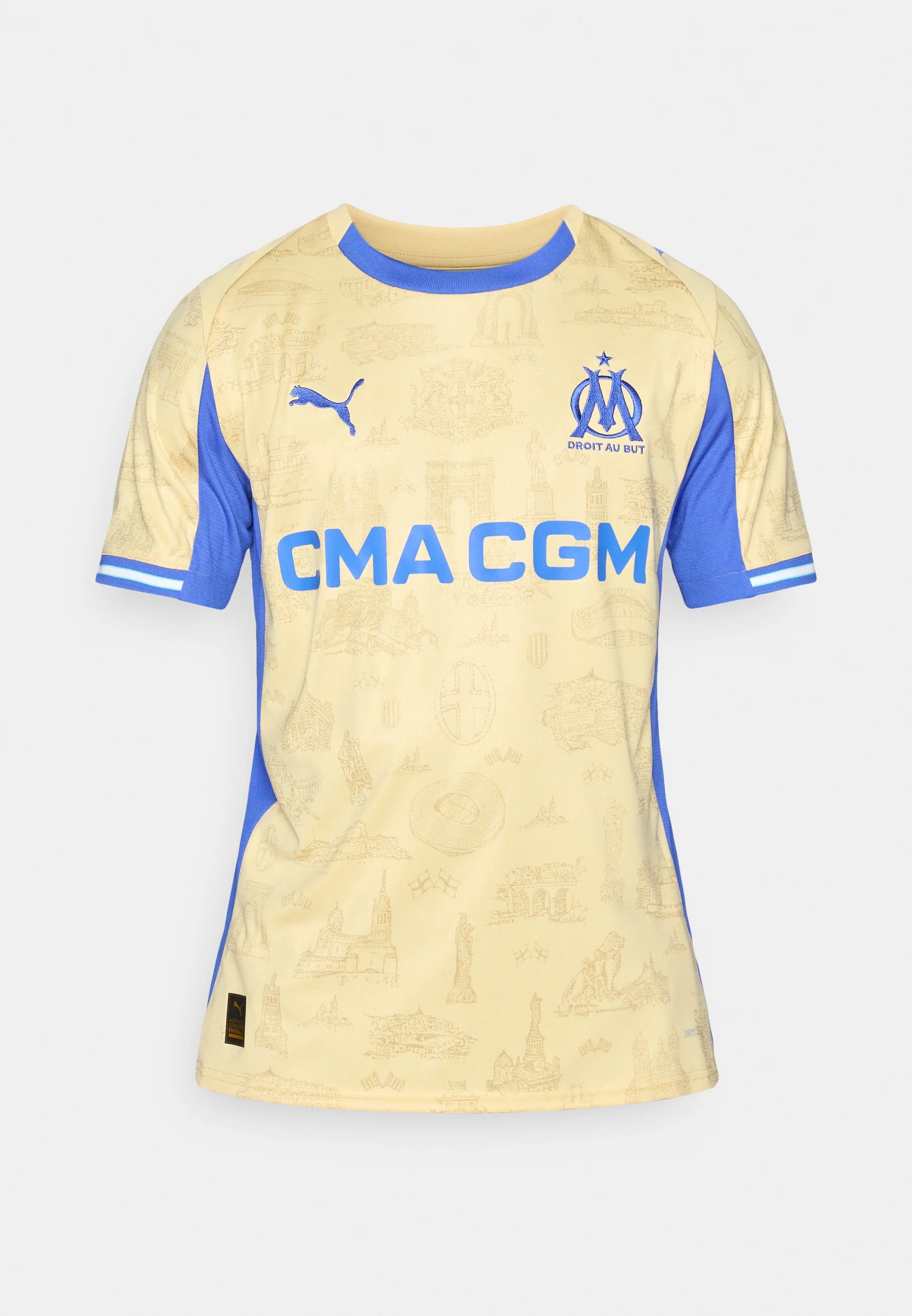 OM SPECIAL EDITION - Jersey - light gold-coloured/royal sapphire