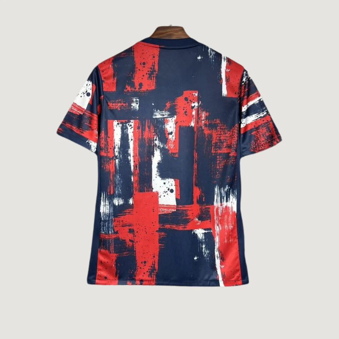 Paris Saint-Germain (PSG) - Pre-Match Jersey 24/25 - Red, Blue, White