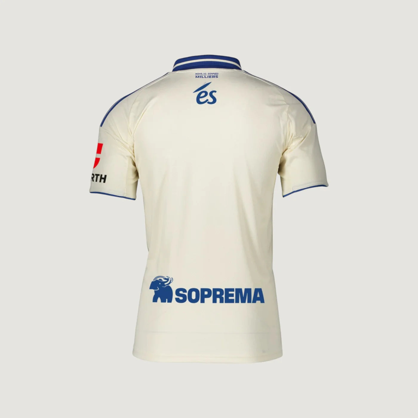 RC Strasbourg – Away Kit 25/26 – White & Blue